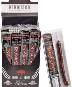 Halal Bison Snack-It – Chimichurri Flavor