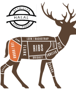 Venison/Deer Portion Cuts - Halal