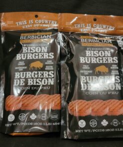 Bison Burgers